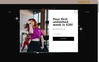 Dance Fit Flow of Raytown website