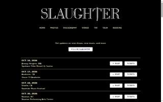 Slaughter's Photography website