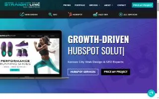 Straight Line Web Solutions of Raytown website