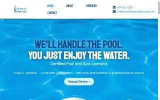 Balanced Pool Care of Republic website
