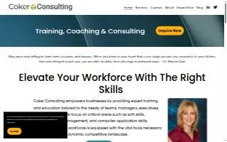 Coker Consulting, LLC website