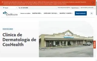 CoxHealth Skin Care Clinic website