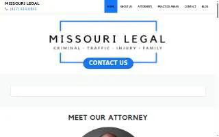 Missouri Legal: Criminal Defense Attorney in Springfield Missouri website
