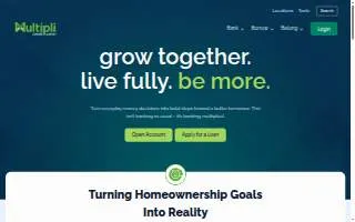Multipli Credit Union of Republic website