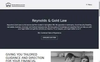 Reynolds & Gold Law of Republic website
