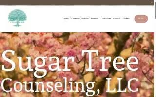 Sugar Tree Counseling, LLC website