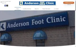 Anderson Foot Clinic - Fox, Dixie DPM website