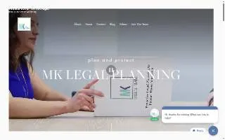MK Legal Planning website