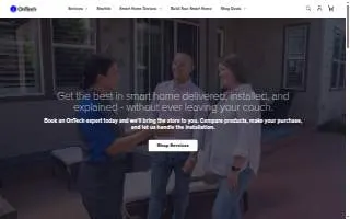Ontech Smart Services website