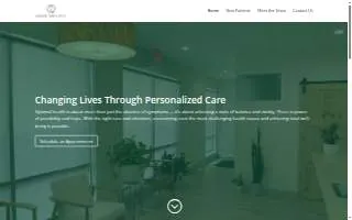 Ozark Wellness Practice website