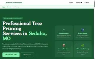 Christian's Tree Service LLC website