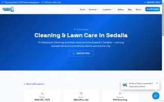 Contractor Carlos Cleaning Services website