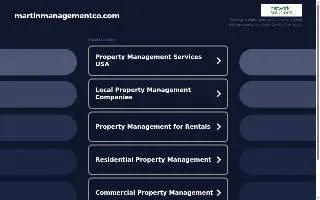 Martin Management Co. website