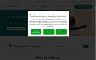 Miracle-Ear Hearing Aid Center of Sedalia website
