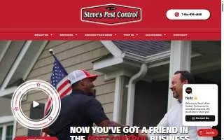 Steve's Pest Control of Sedalia website