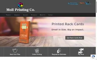 Moll Printing Co website