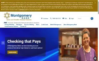 Montgomery Bank of Sikeston website