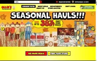 Ollie's Bargain Outlet of Sikeston website