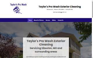 Taylor's Pro Wash Exterior Cleaning