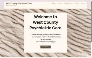 West County Psychiatric Care - Mehrzad Seraji, M.D. of Spanish Lake website