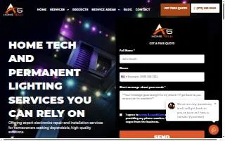 A5 Home Tech of Springfield website