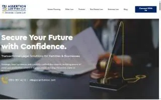 Assertion Law Firm LLC and 417 Business & Elder Law website