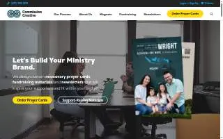 Commission Creative website