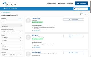CoxHealth - Cardiology