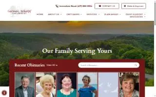 Gorman-Scharpf Funeral Home website