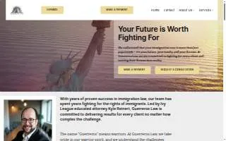 Guerreros Law of Springfield website