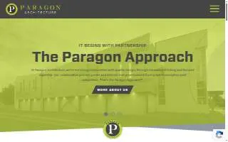 Paragon Architecture of Springfield website