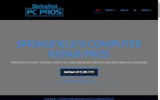 Springfield PC PROS website