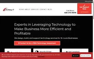 Archway IT Services website