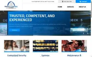 Facility Control Systems website