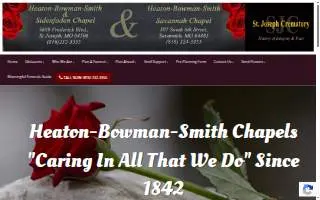 Heaton Bowman Smith Sidenfaden website