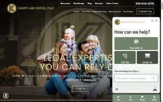 Knipp Law website