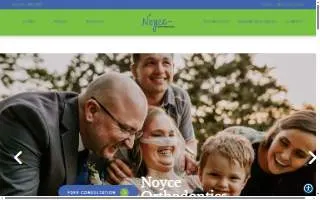 Noyce Orthodontics website