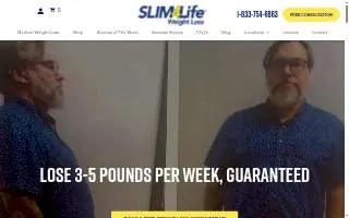 Slim4Life Weight Loss Center - St. Joseph website