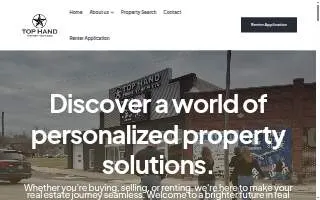 Top Hand Property Services website