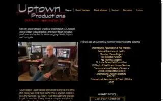 Uptown Productions DJ Service of St. Joseph website