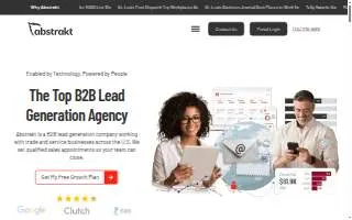 Abstrakt Marketing Group website