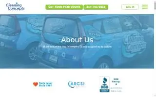 Cleaning Concepts of St Louis website