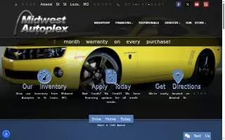 Midwest Autoplex website
