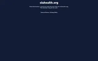 SLUCare Allergy And Immunology of St. Louis website
