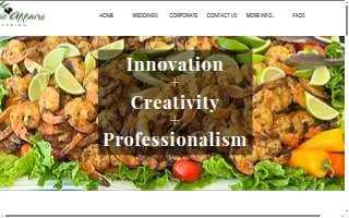 Artistic Affairs Catering of St. Peters website