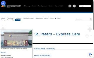 Compass Health Network Express Care website