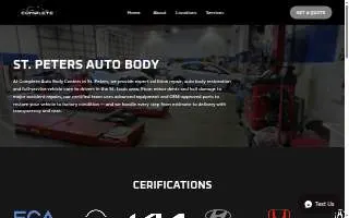 Complete Auto Body & Repair of St. Peters website