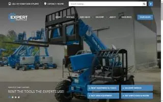 Expert Rentals website