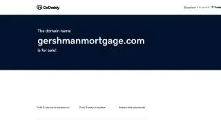 Gershman Mortgage - St. Peters website