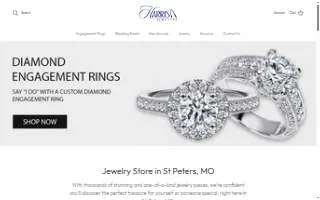 Harris Jewelers of St. Peters website